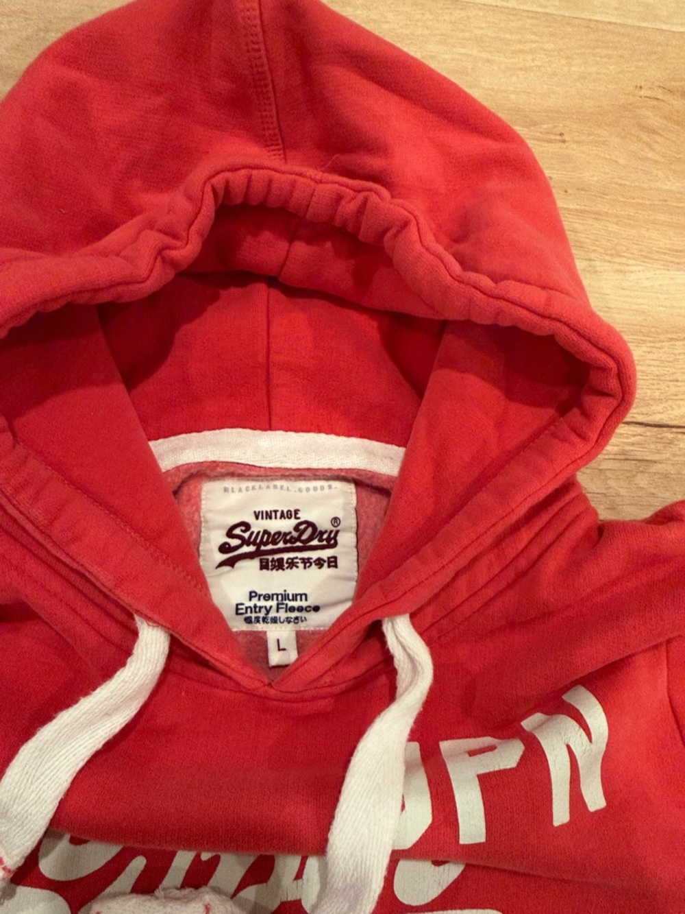 Superdry Logo Hooded Sweatshirt - Picture 2 of 3